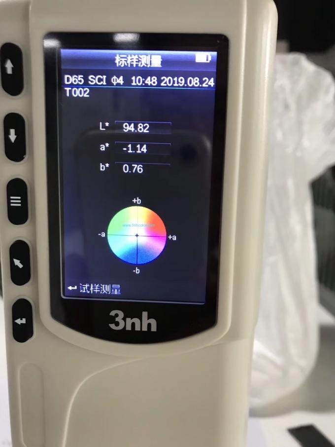 Πώς colorimeter χρήσης NR60CP για να μετρήσει το αλεύρι