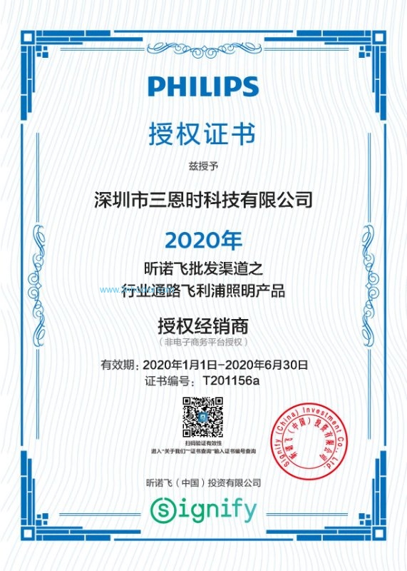 Εξουσιοδοτημένος η Philips πράκτορας στην Κίνα το 2020
