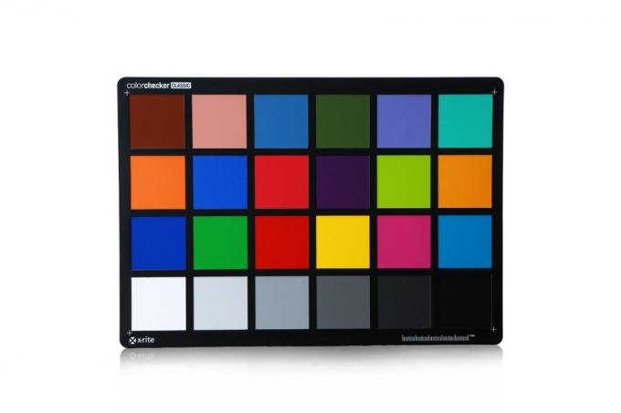 24 χρώματα ColorChecker