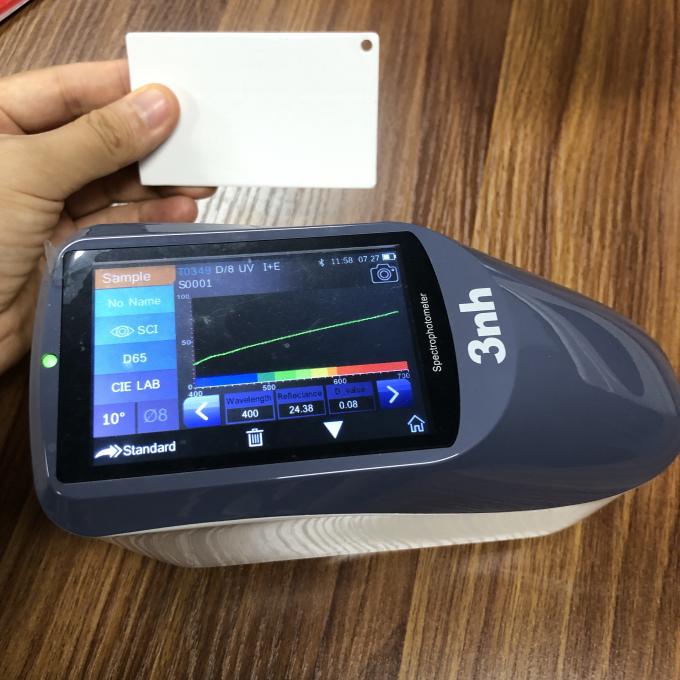 φορητό spectrophotometer μέτρησης χρώματος 3nh YS3060 με το λογισμικό PC για τις σύνθετες επιτροπές αργιλίου